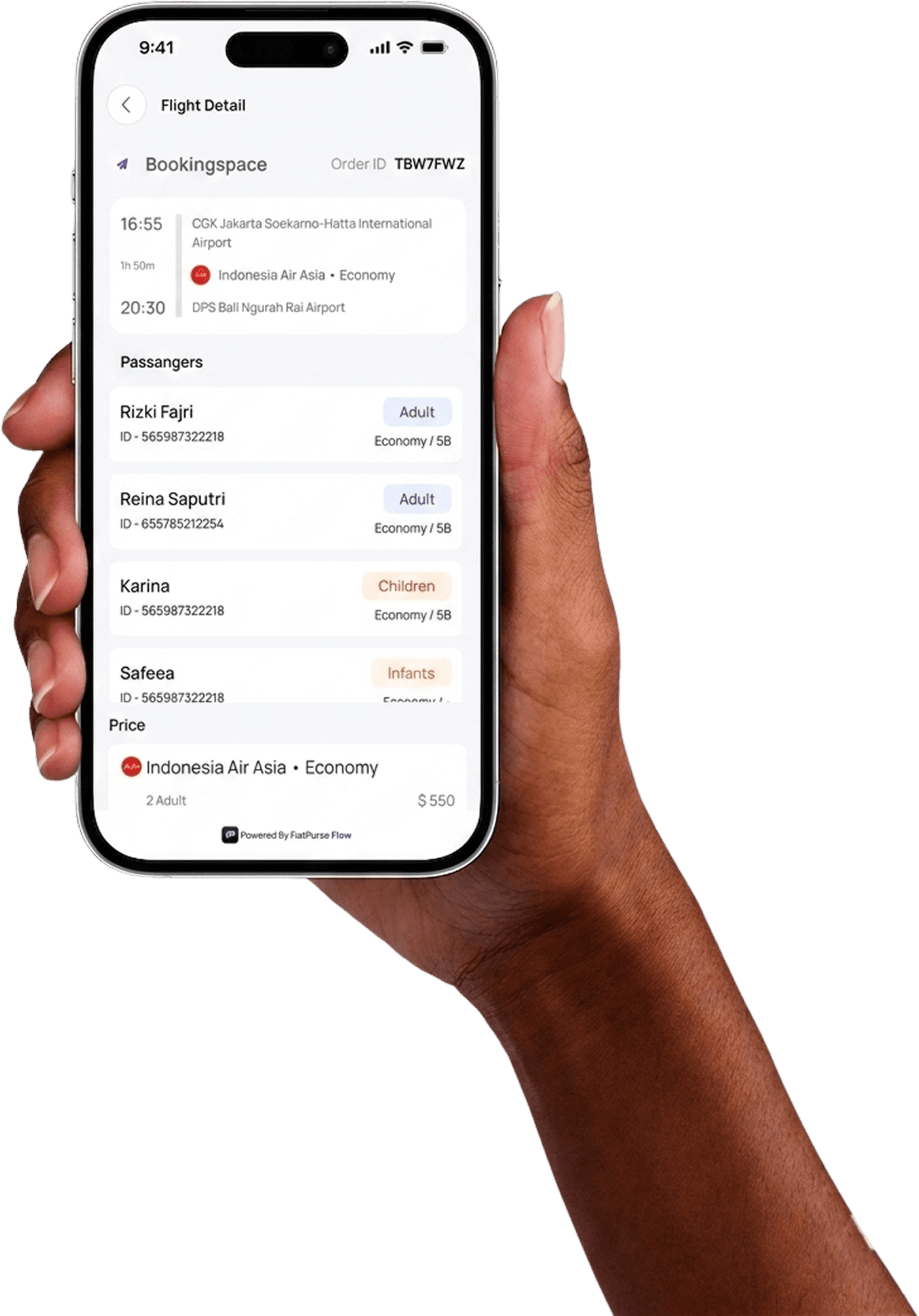 FlatPurse Flow app